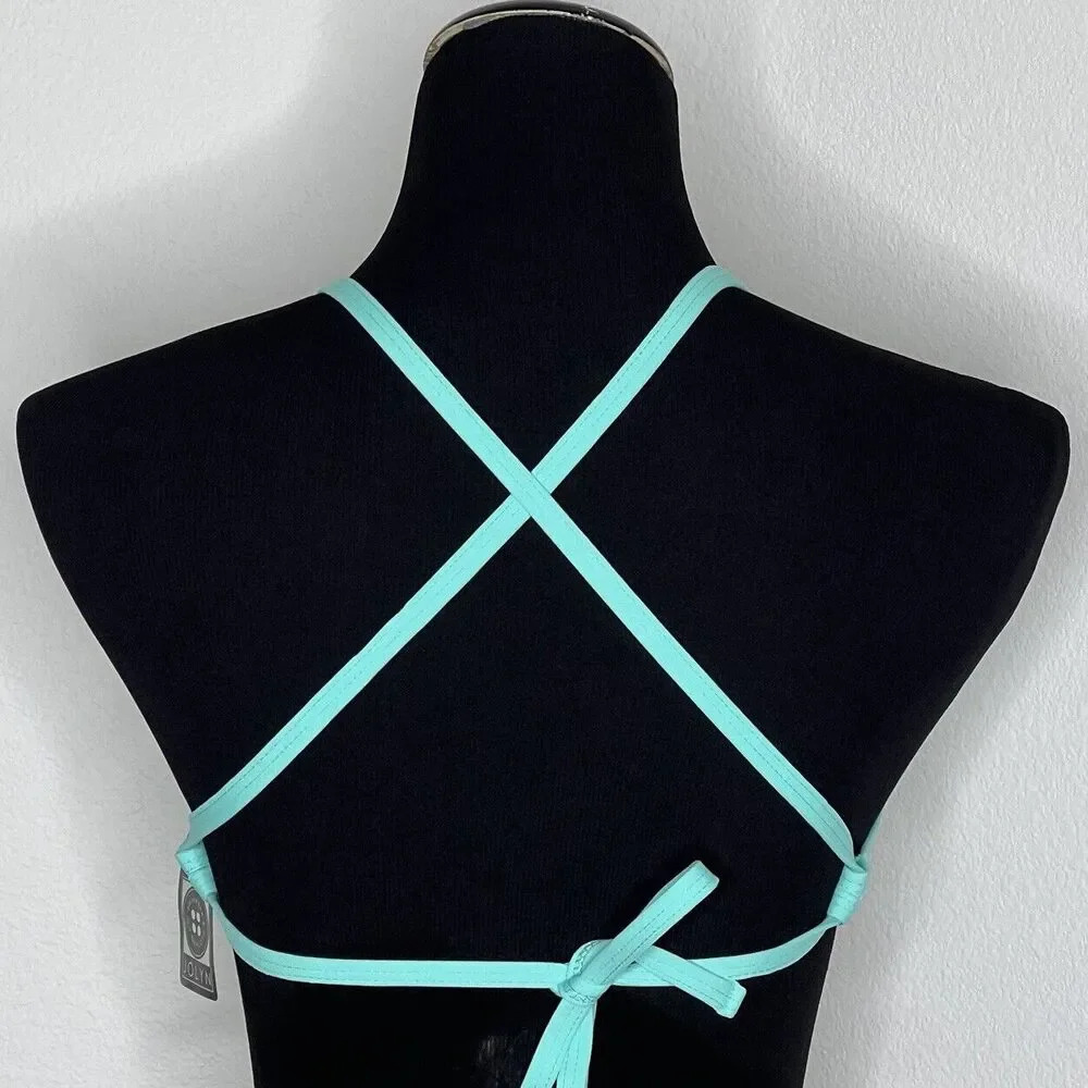 Jolyn Bikini Swim Top‎ Vent Large Green (Beach) New with tags - Picture 2 of 5